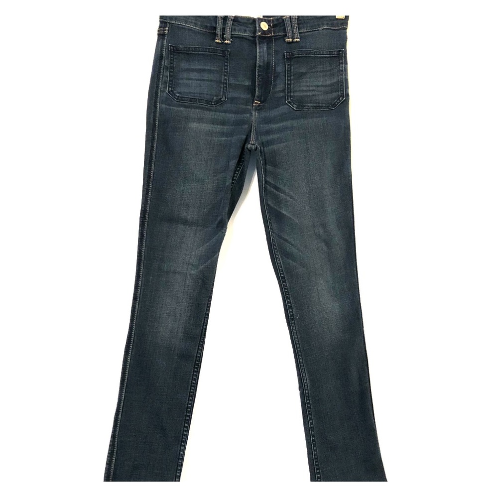 High waisted skinny ankle jeans